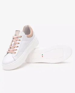Sneakers Donna in Pelle e Materiale Tecnico