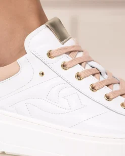 Sneakers Donna in Pelle e Materiale Tecnico