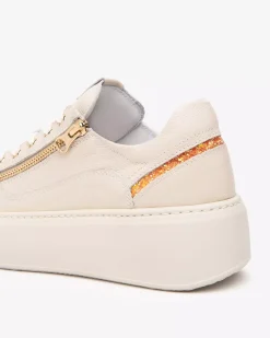 Sneakers Donna in Pelle e Materiale Tecnico