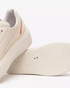 Sneakers Donna in Pelle e Materiale Tecnico