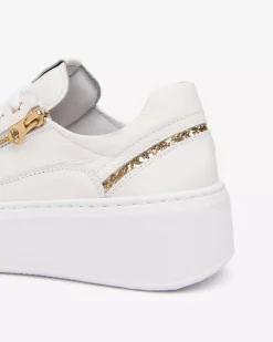 Sneakers Donna in Pelle e Materiale Tecnico