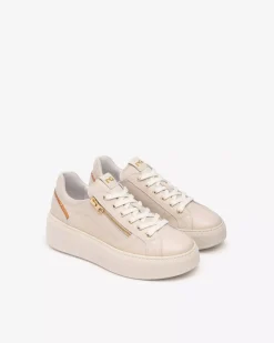 Sneakers Donna in Pelle e Materiale Tecnico