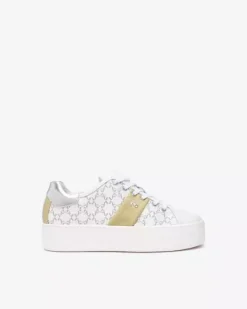 Sneakers Donna in Pelle e Materiale Tecnico