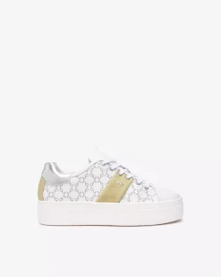 Sneakers Donna in Pelle e Materiale Tecnico