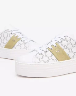 Sneakers Donna in Pelle e Materiale Tecnico
