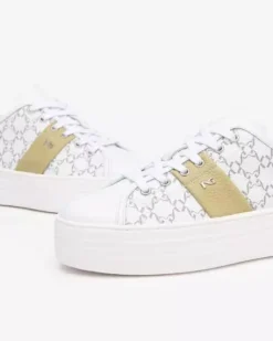 Sneakers Donna in Pelle e Materiale Tecnico
