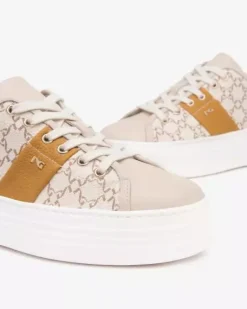 Sneakers Donna in Pelle e Materiale Tecnico