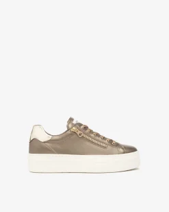 Sneakers Donna in Pelle e Materiale Tecnico