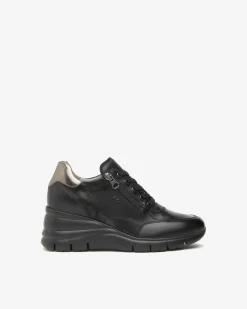 Sneakers Donna in Pelle e Materiale Tecnico