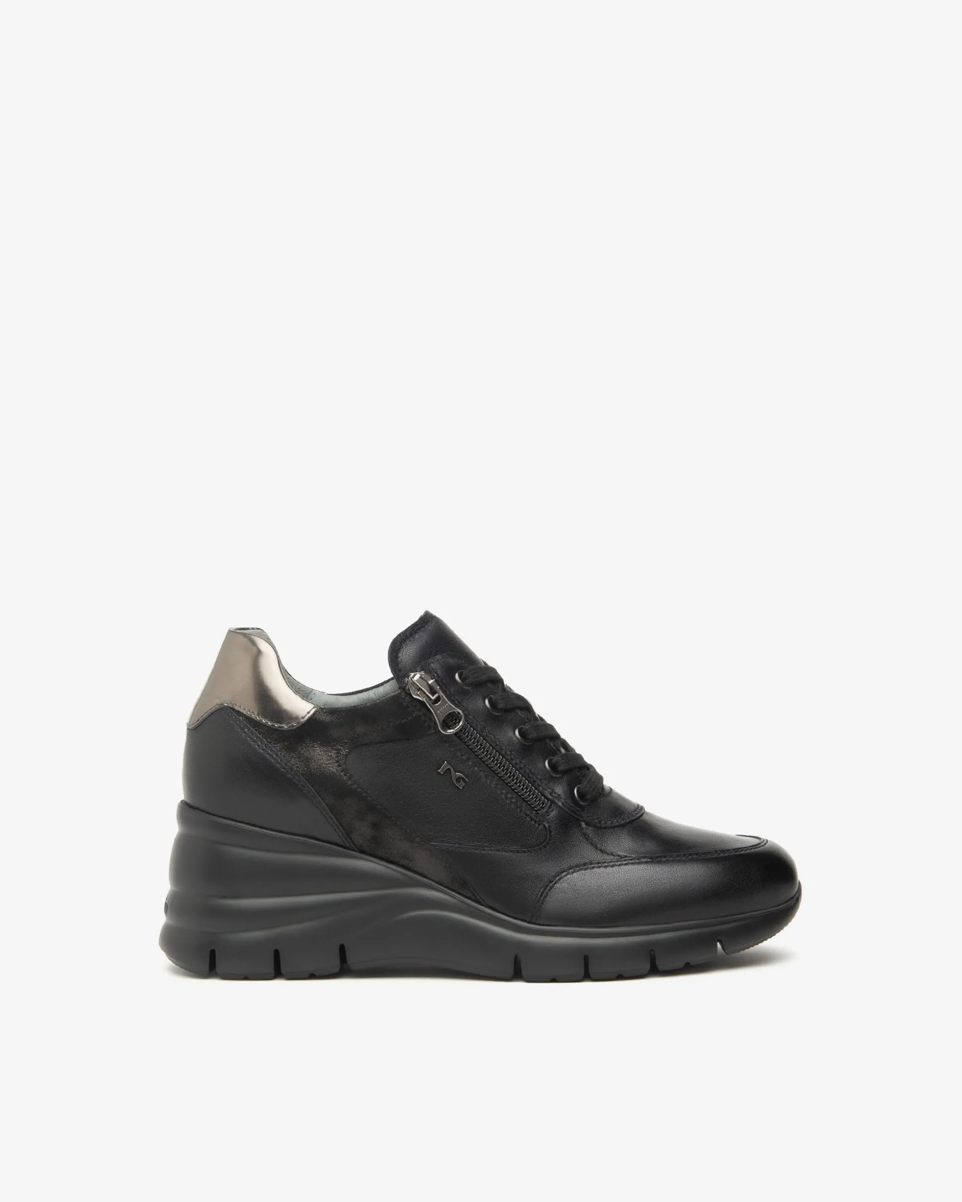 Sneakers Donna in Pelle e Materiale Tecnico