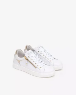 Sneakers Donna in Pelle e Materiale Tecnico