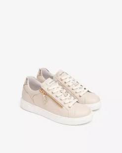 Sneakers Donna in Pelle e Materiale Tecnico