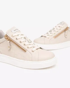 Sneakers Donna in Pelle e Materiale Tecnico
