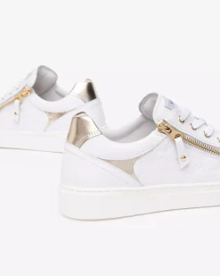 Sneakers Donna in Pelle e Materiale Tecnico