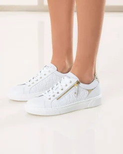 Sneakers Donna in Pelle e Materiale Tecnico