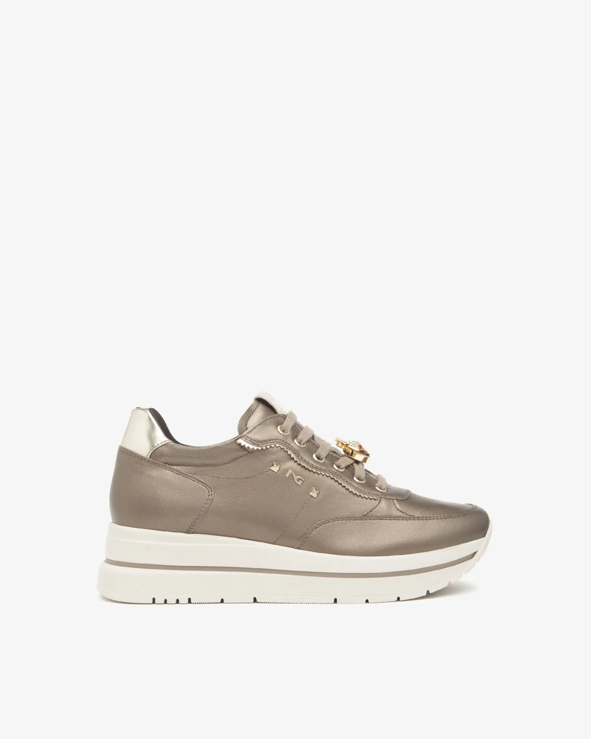 Sneakers Donna in Pelle e Materiale Tecnico