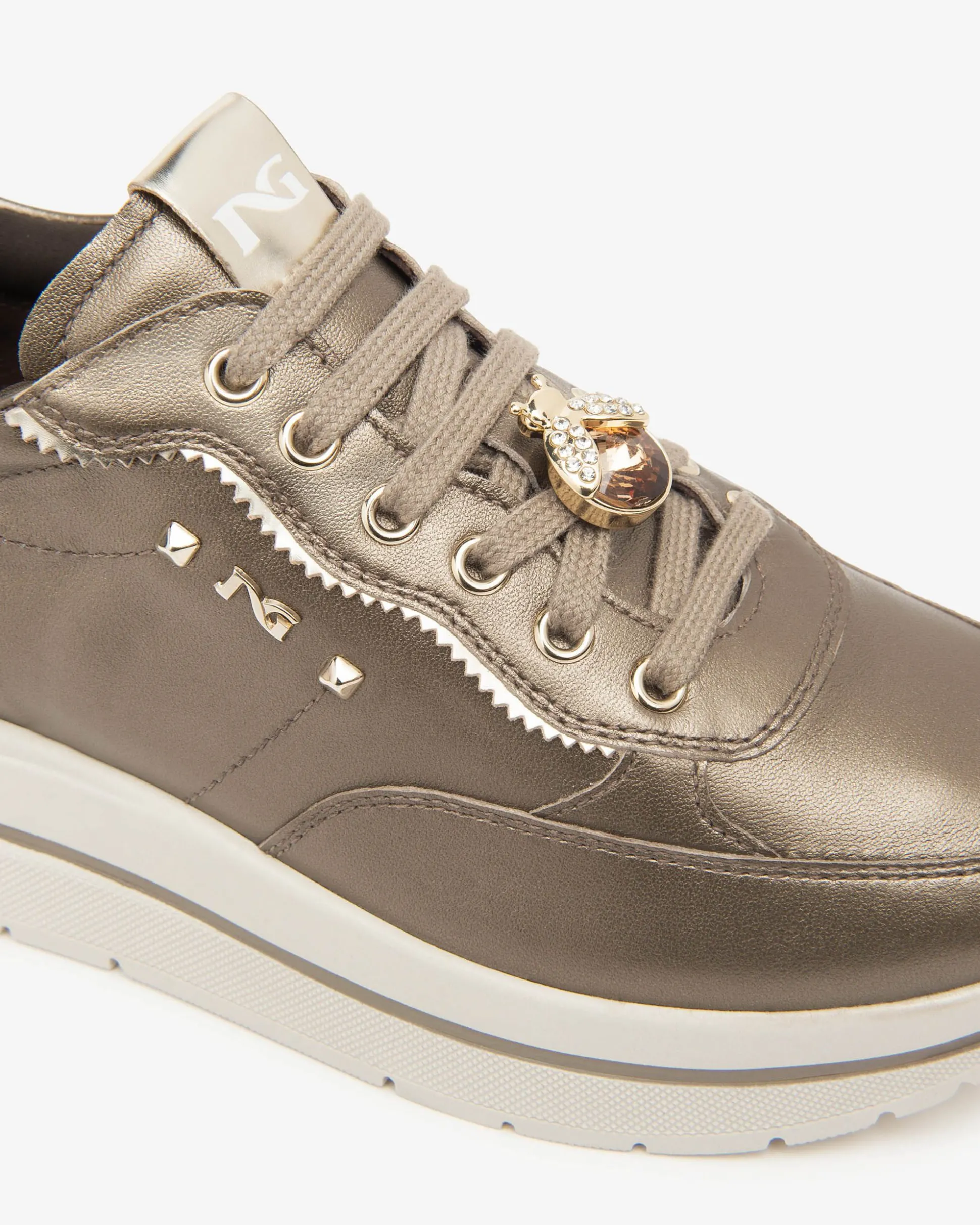 Sneakers Donna in Pelle e Materiale Tecnico