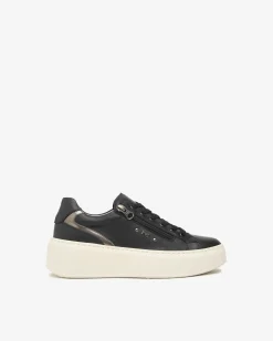 Sneakers Donna in Pelle e Materiale Tecnico