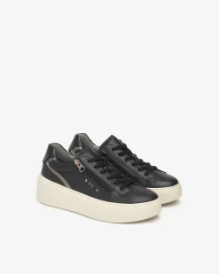 Sneakers Donna in Pelle e Materiale Tecnico