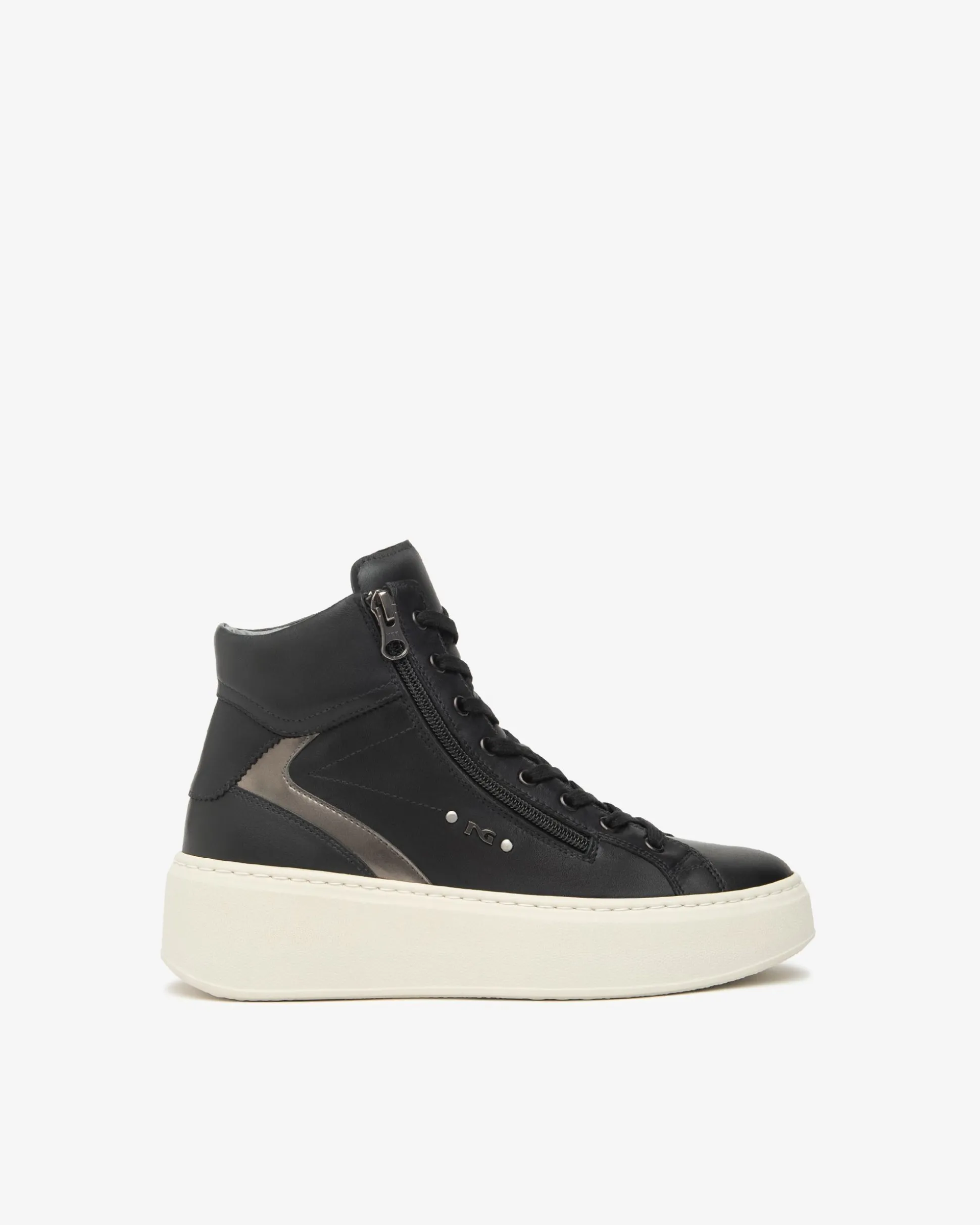 Sneakers Donna in Pelle e Materiale Tecnico