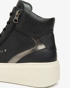 Sneakers Donna in Pelle e Materiale Tecnico