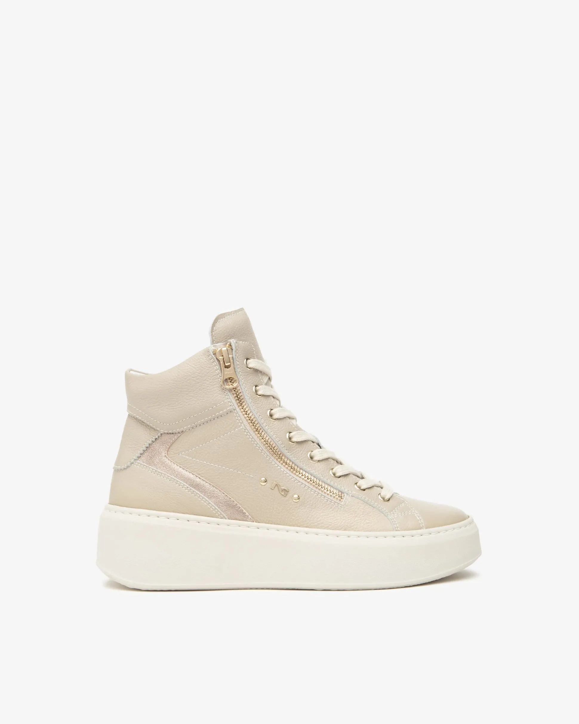 Sneakers Donna in Pelle e Materiale Tecnico