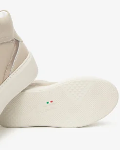 Sneakers Donna in Pelle e Materiale Tecnico