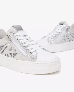 Sneakers Donna in Pelle e Materiale Tecnico