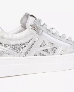 Sneakers Donna in Pelle e Materiale Tecnico