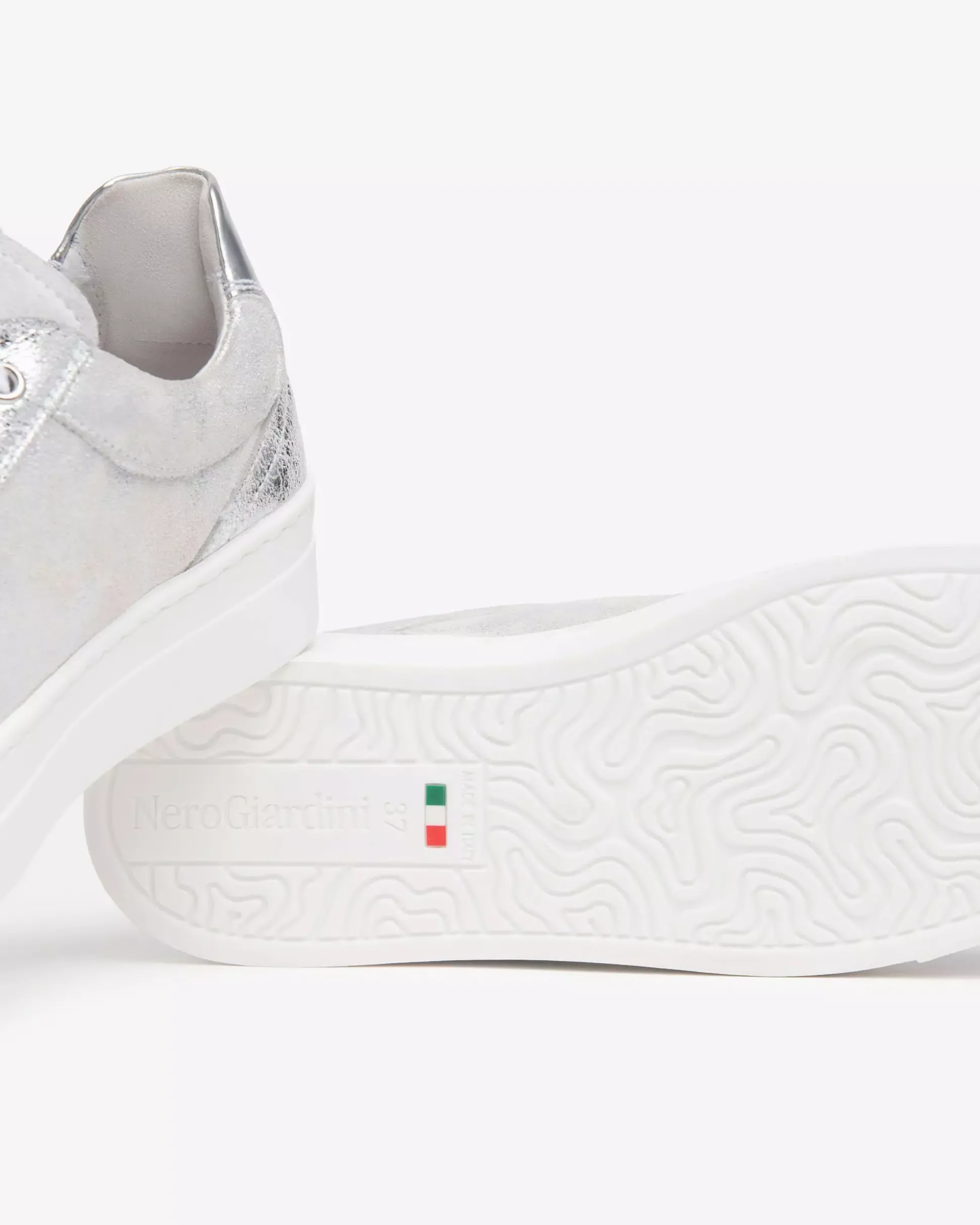 Sneakers Donna in Pelle e Materiale Tecnico