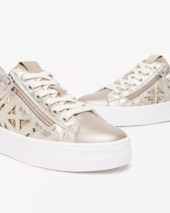 Sneakers Donna in Pelle e Materiale Tecnico