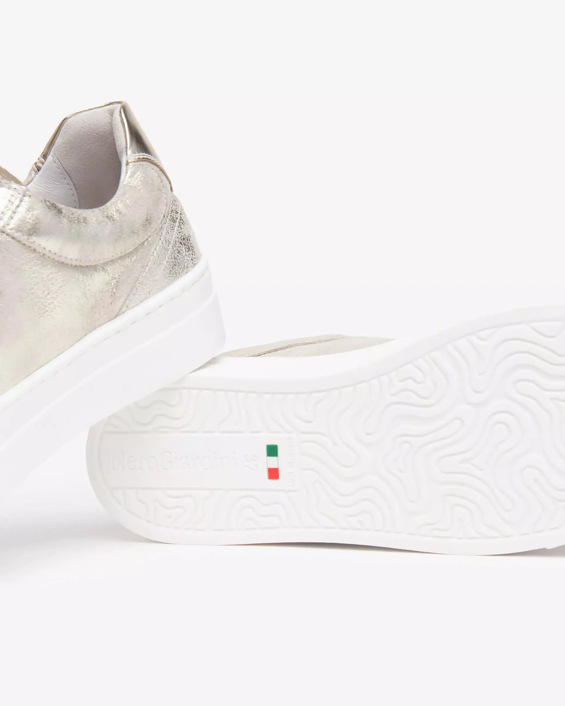 Sneakers Donna in Pelle e Materiale Tecnico