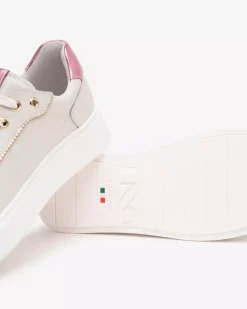 Sneakers Donna in Pelle e Materiale Tecnico