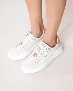 Sneakers Donna in Pelle e Materiale Tecnico