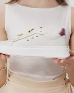 Sneakers Donna in Pelle e Materiale Tecnico
