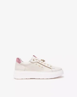 Sneakers Donna in Pelle e Materiale Tecnico