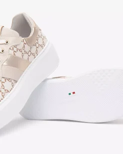 Sneakers Donna in Pelle e Materiale Tecnico