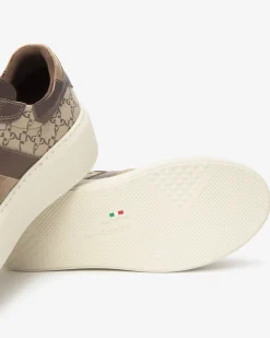 Sneakers Donna in Pelle, Materiale Tecnico e Suede