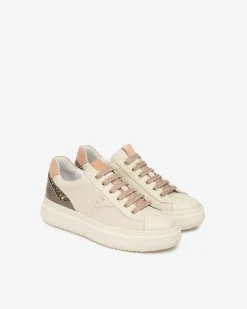 Sneakers Donna in Pelle, Suede e Materiale Tecnico