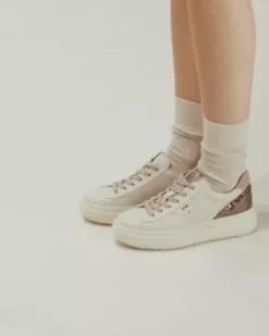 Sneakers Donna in Pelle, Suede e Materiale Tecnico