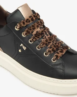 Sneakers Donna in Pelle, Suede e Materiale Tecnico