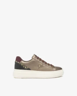Sneakers Donna in Pelle, Suede e Materiale Tecnico