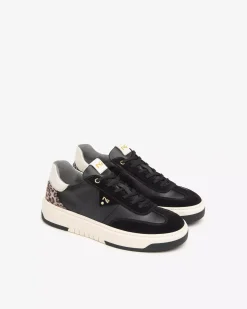 Sneakers Donna in Pelle, Suede e Materiale Tecnico
