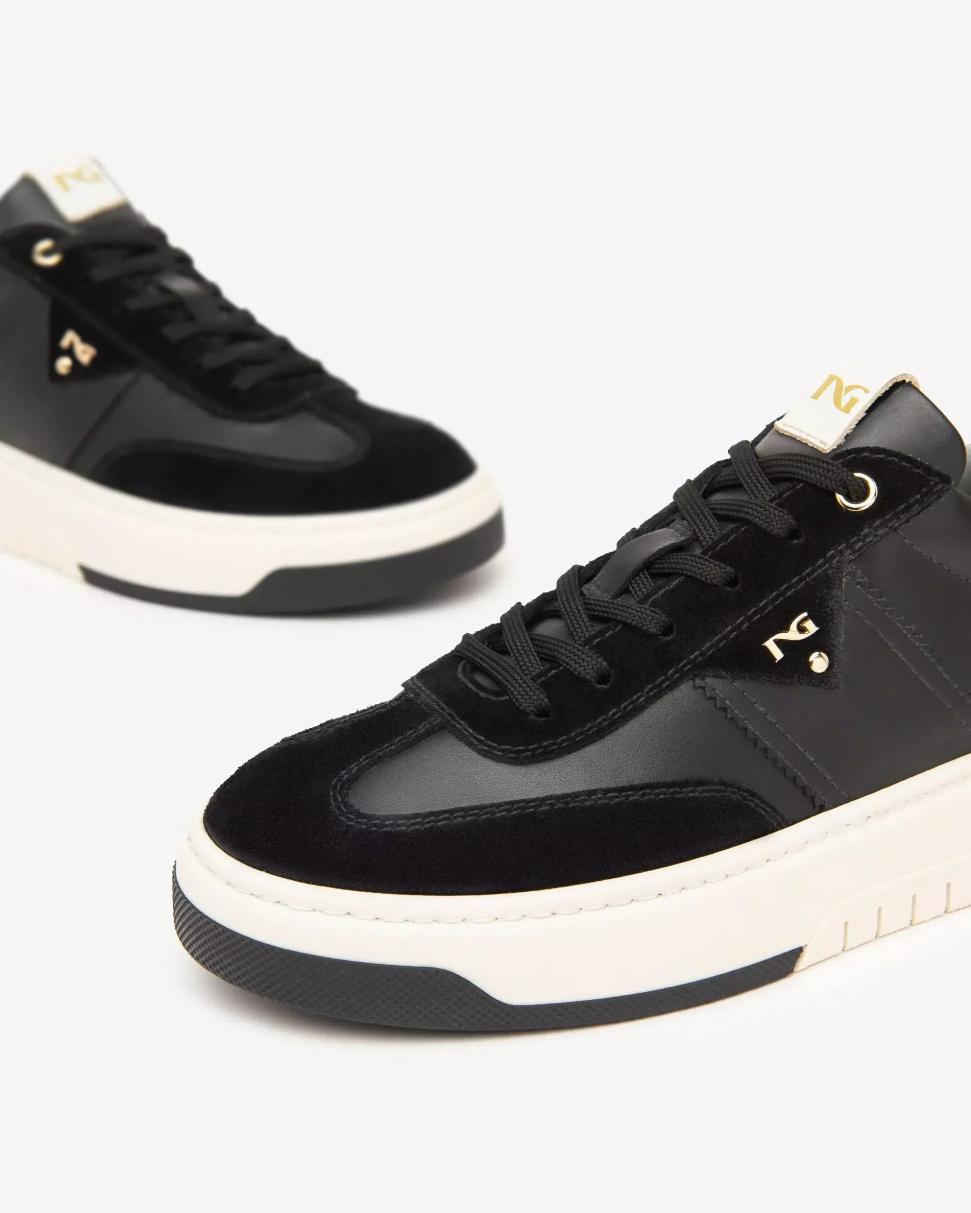 Sneakers Donna in Pelle, Suede e Materiale Tecnico