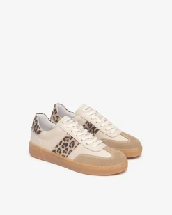 Sneakers Donna in Pelle, Suede e Materiale Tecnico