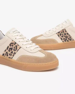 Sneakers Donna in Pelle, Suede e Materiale Tecnico