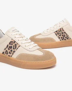 Sneakers Donna in Pelle, Suede e Materiale Tecnico