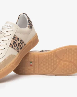 Sneakers Donna in Pelle, Suede e Materiale Tecnico