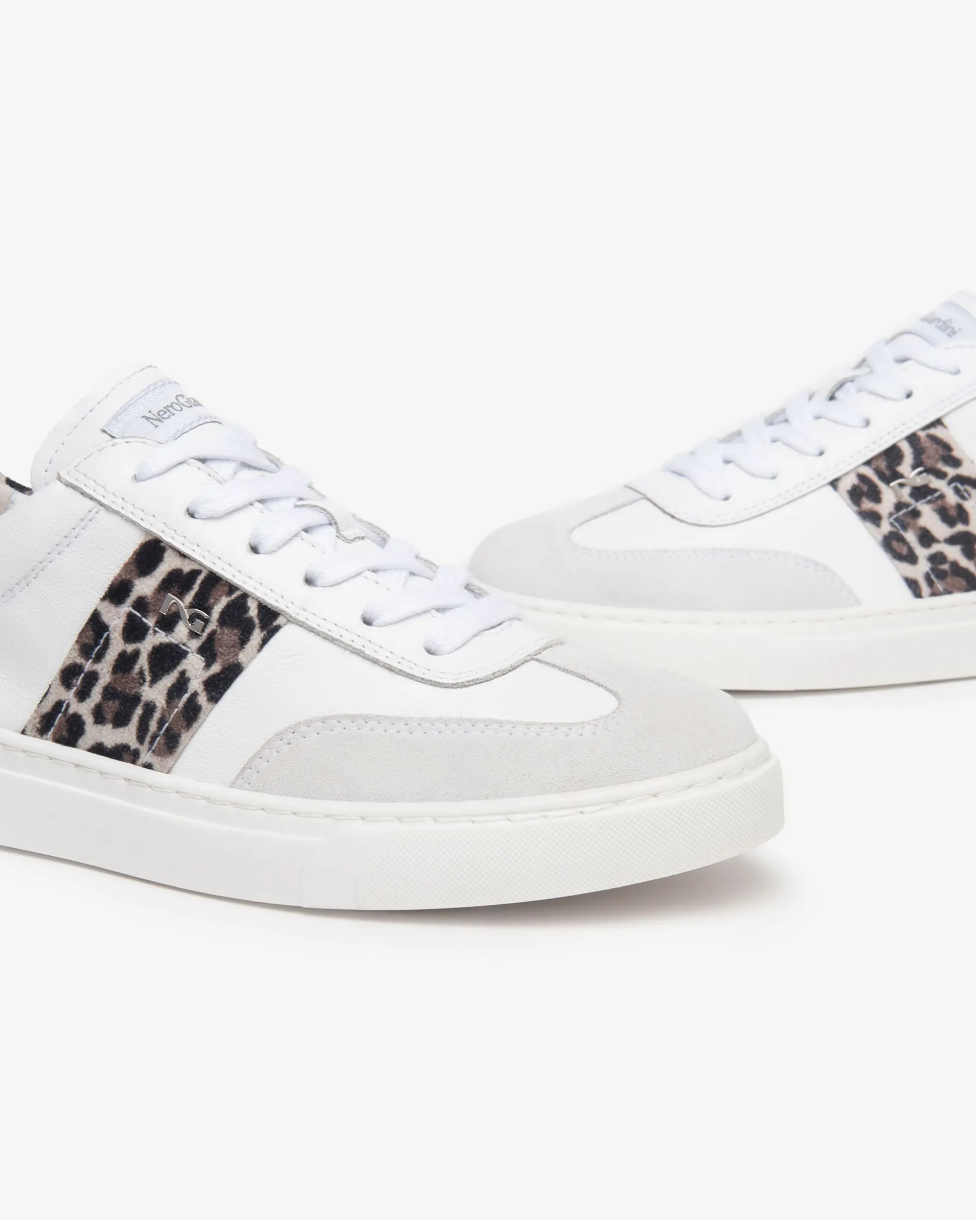 Sneakers Donna in Pelle, Suede e Materiale Tecnico