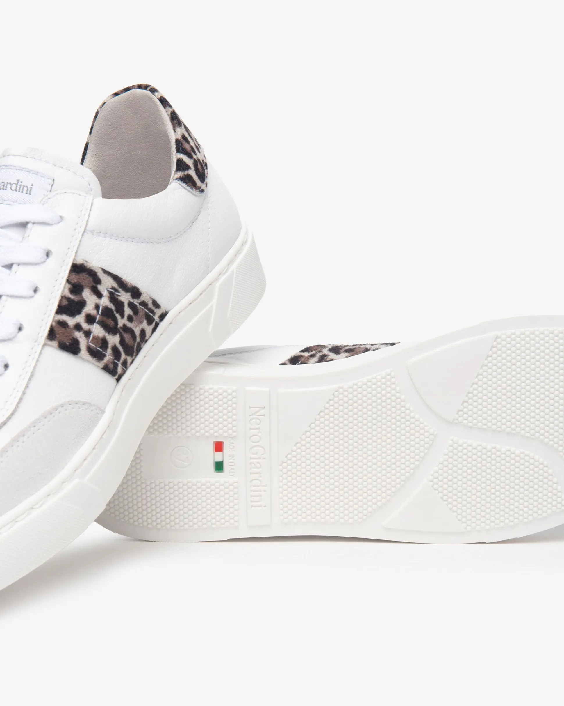 Sneakers Donna in Pelle, Suede e Materiale Tecnico